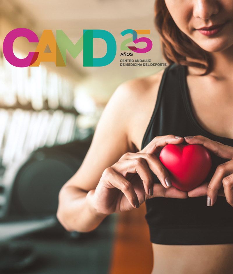 Presente, pasado y futuro. 25 años de Investigación en el CAMD Imagen CAMD25 años y deportista