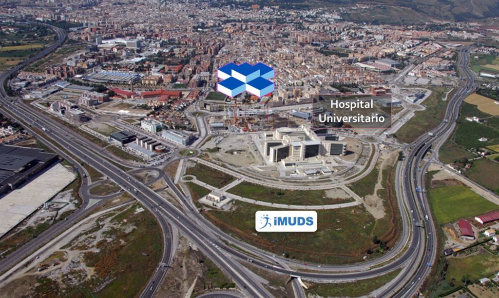 Fotografía aérea localización iMUDS